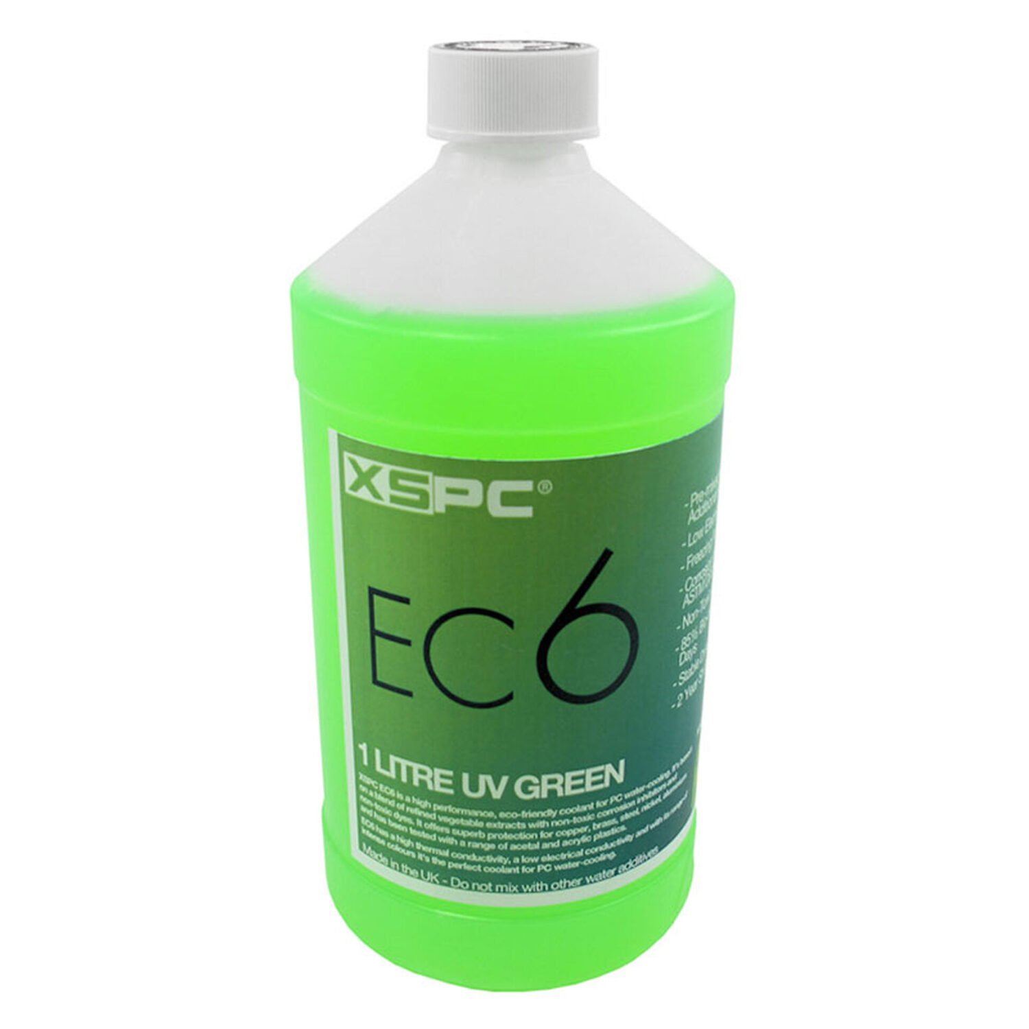 XSPC EC6 High Performance Premix PC Coolant - 1 Liter - Opaque White