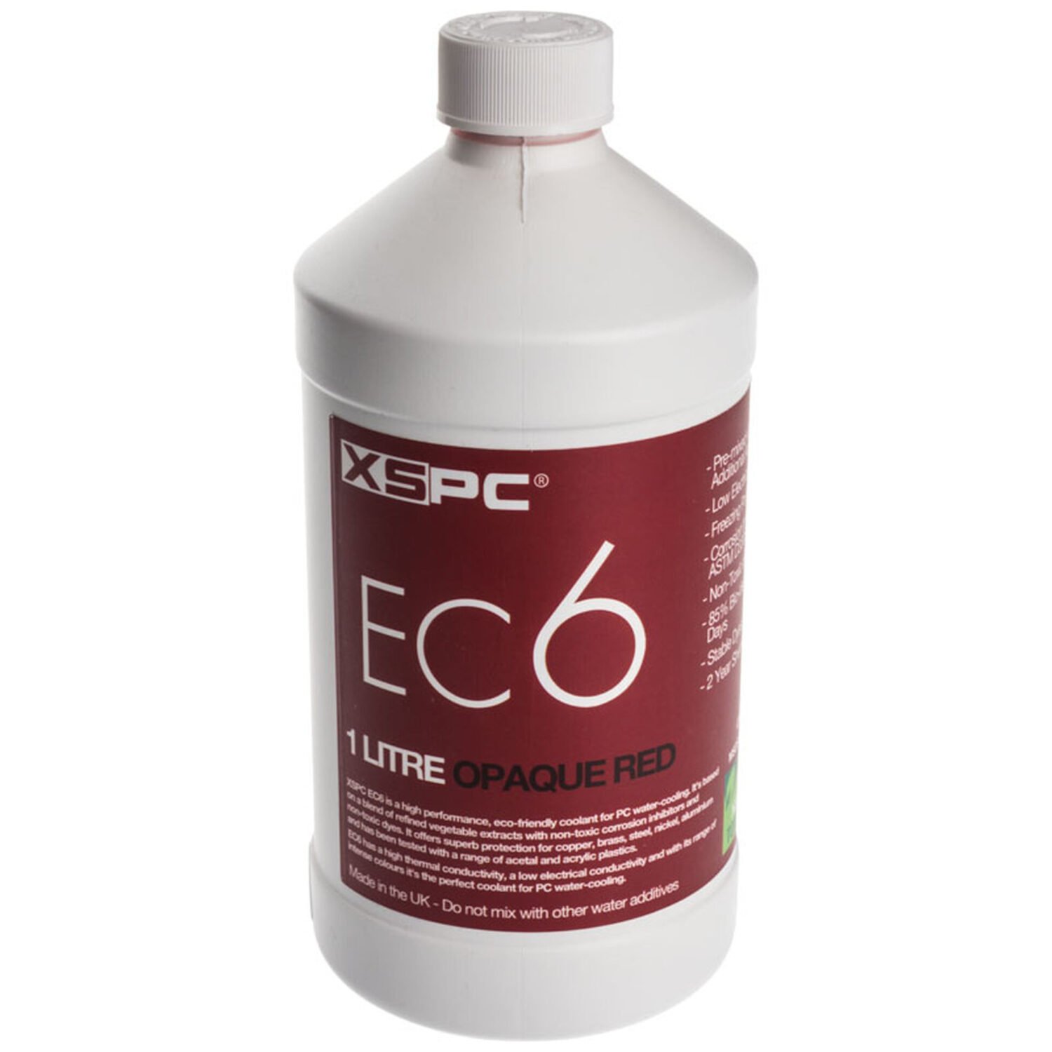 XSPC EC6 High Performance Premix PC Coolant - Opaque Red