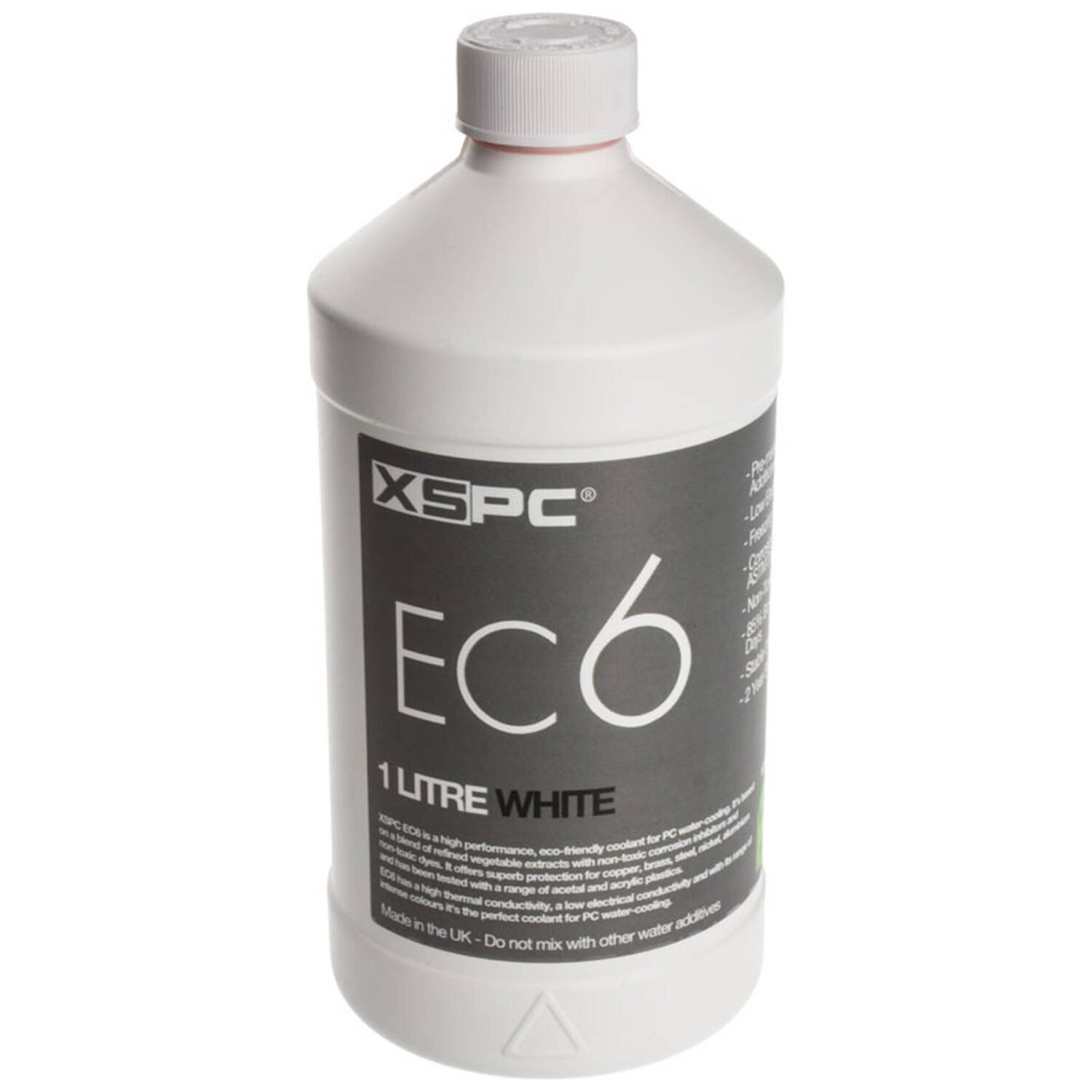 XSPC EC6 High Performance Premix PC Coolant - 1 Liter - Opaque White
