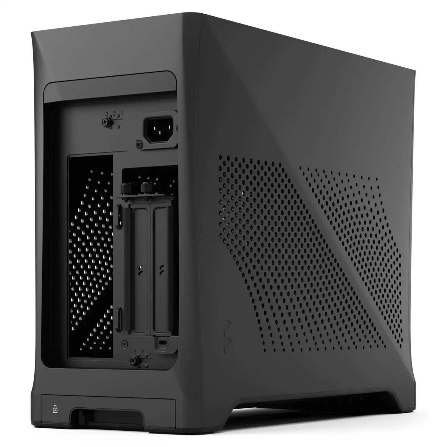 Fractal Design Era 2 Mini-ITX Case, Walnut Wood Panel – Grey - Image 4