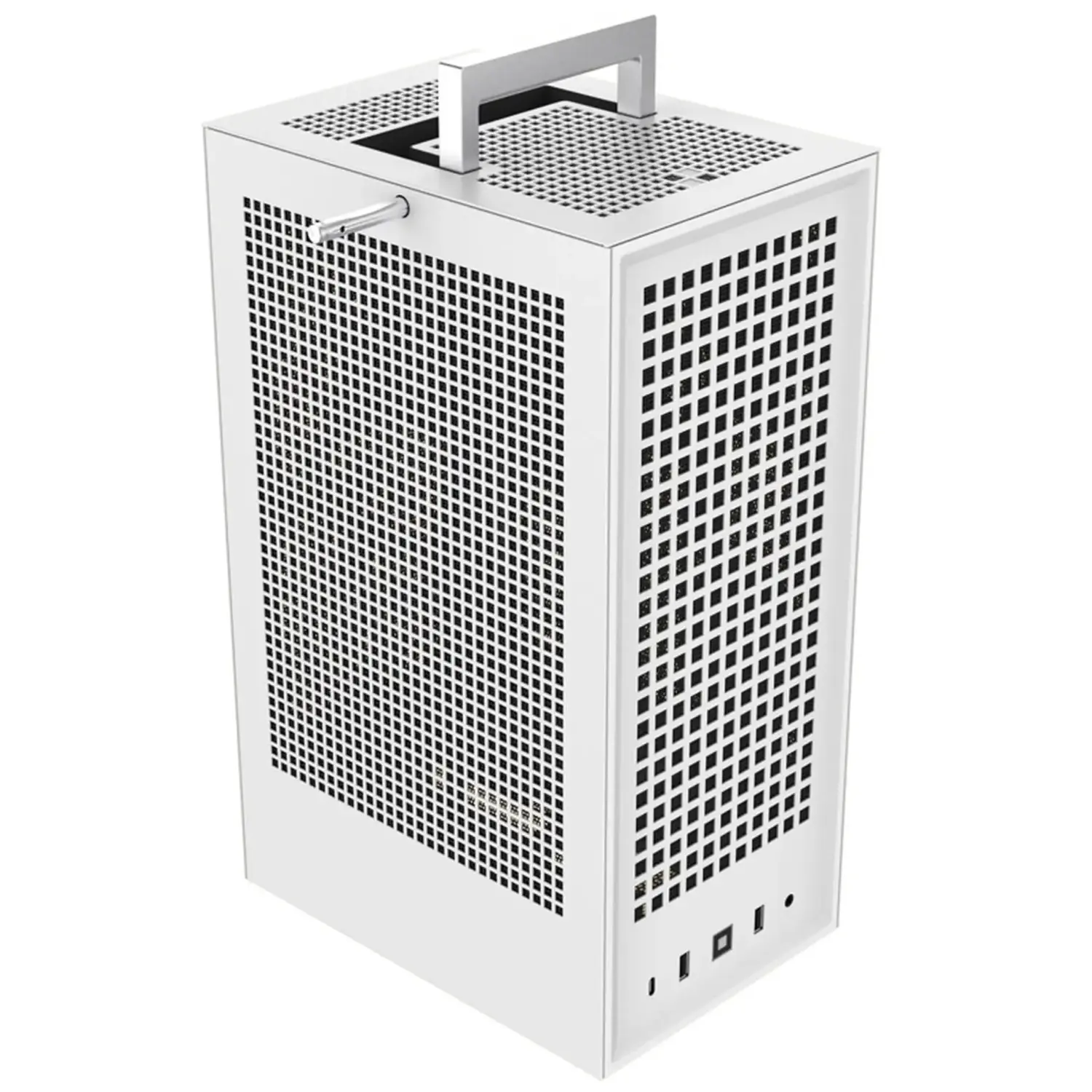 Hyte Revolt 3 Premium ITX Small Form Factor Case - White