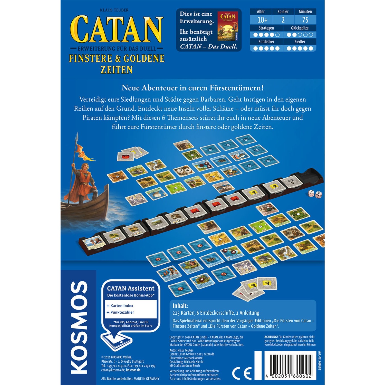 CATAN - Erweiterung für das Duell - Finstere & Goldene Zeiten - Image 3