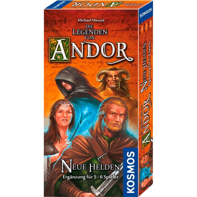 Die Legenden von Andor - Neue Helden 5-6 Spieler (Erweiterung)