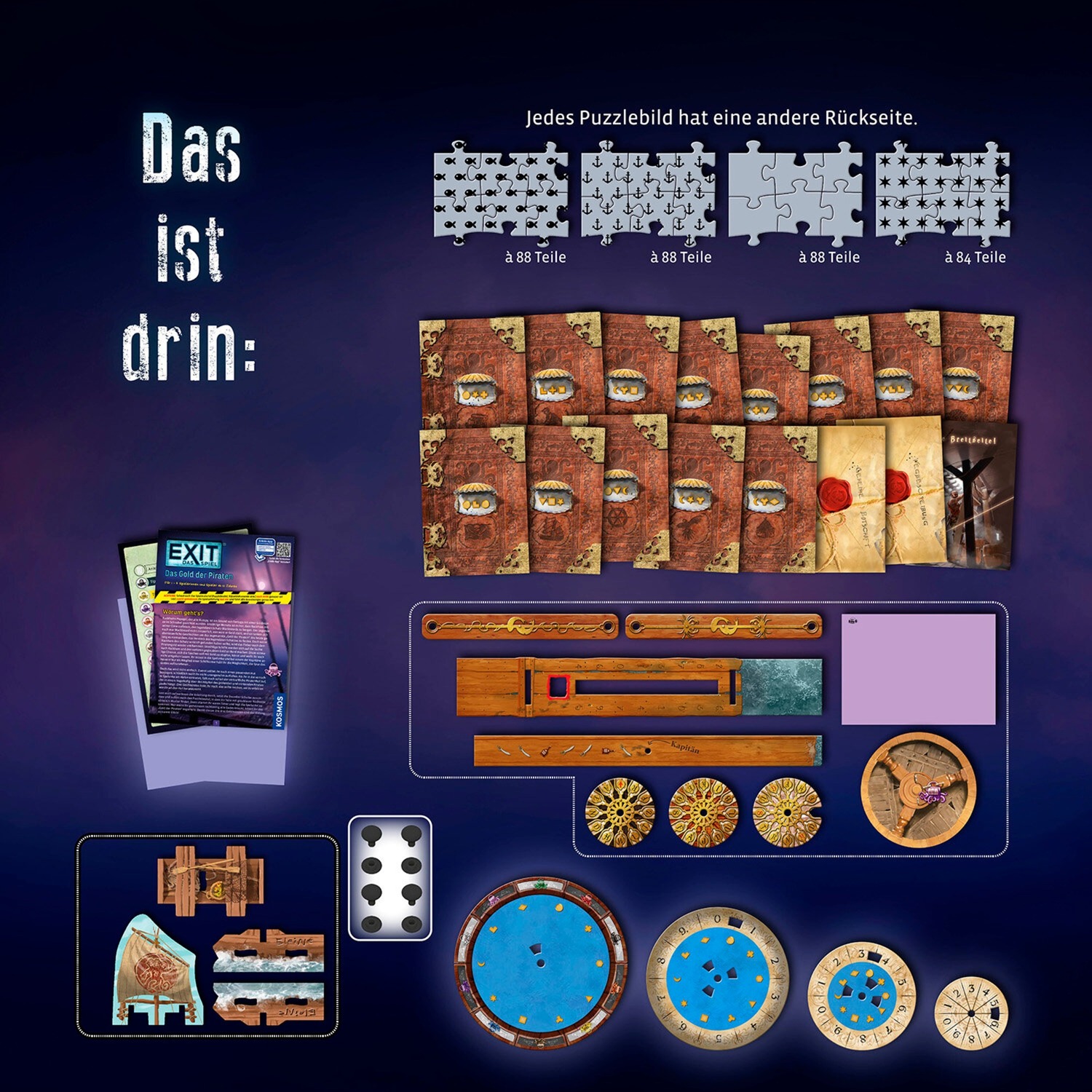 EXIT - Das Spiel + Puzzle - Das Gold der Piraten - Image 2