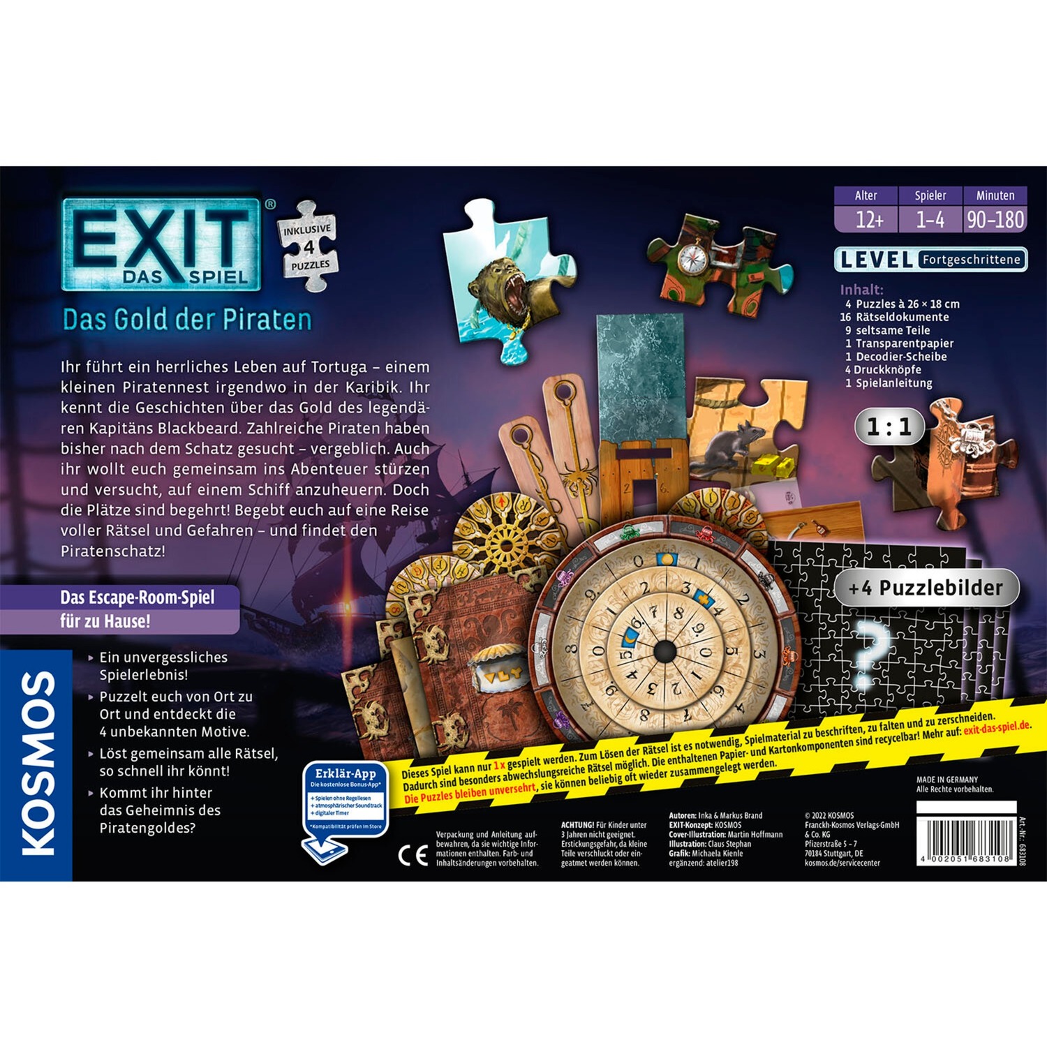 EXIT - Das Spiel + Puzzle - Das Gold der Piraten - Image 3