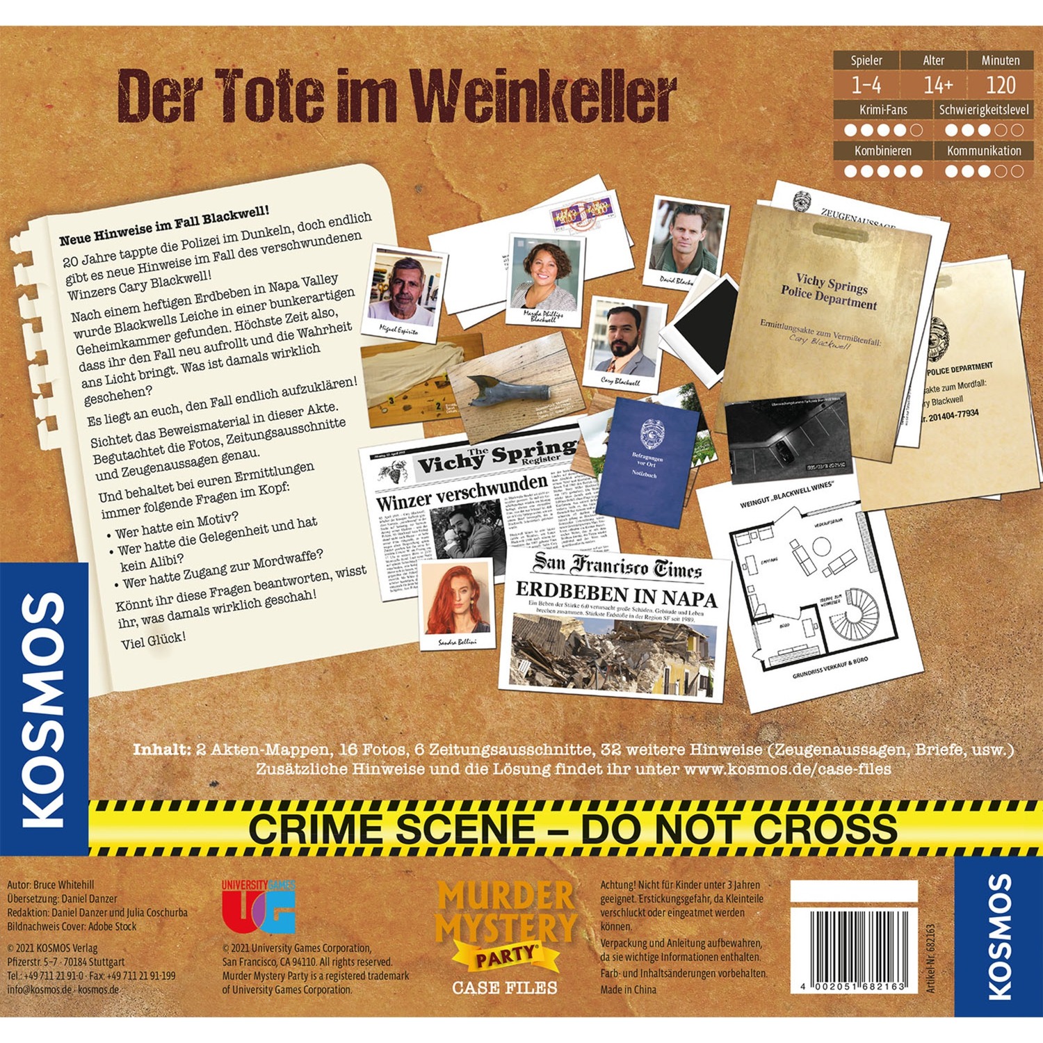 Murder Mystery Case File - Der Tote im Weinkeller - Image 2