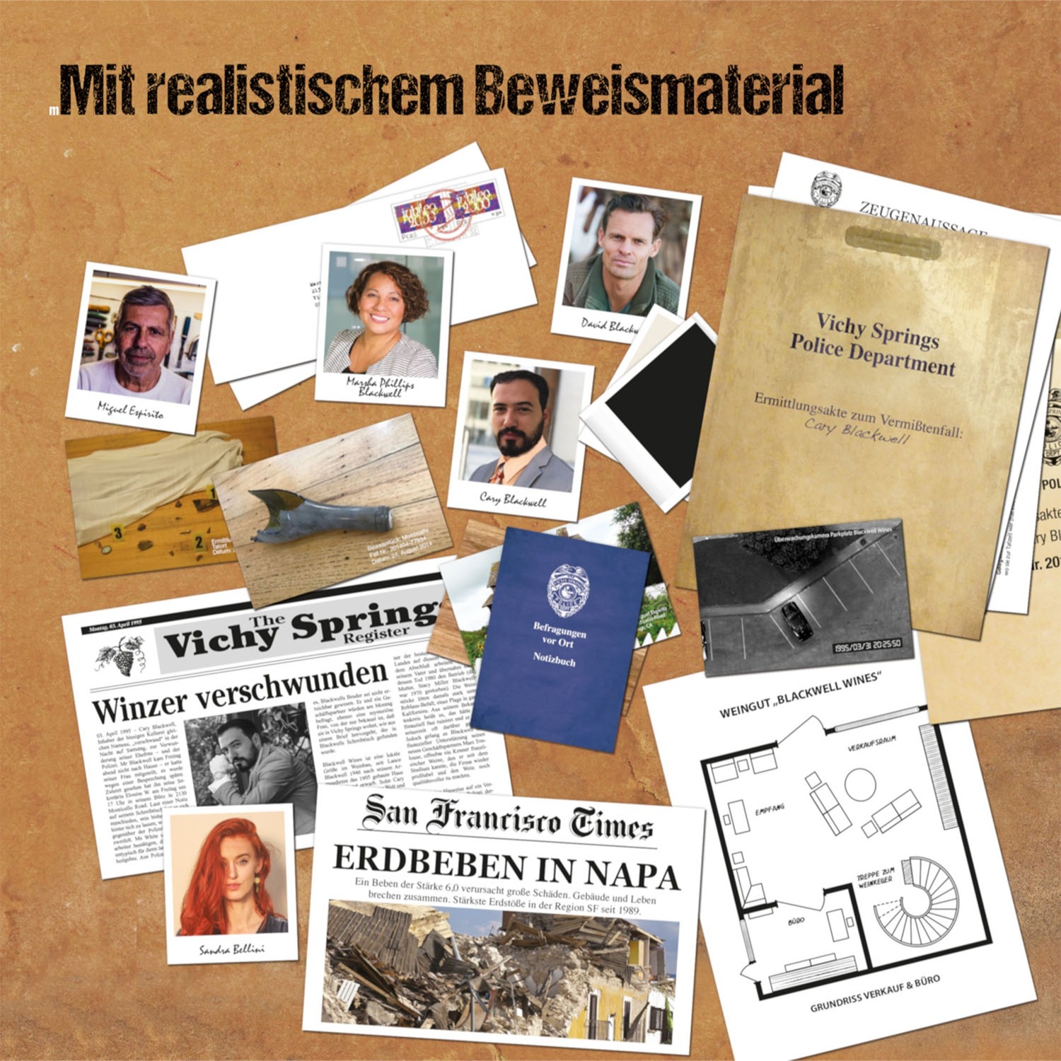 Murder Mystery Case File - Der Tote im Weinkeller - Image 3