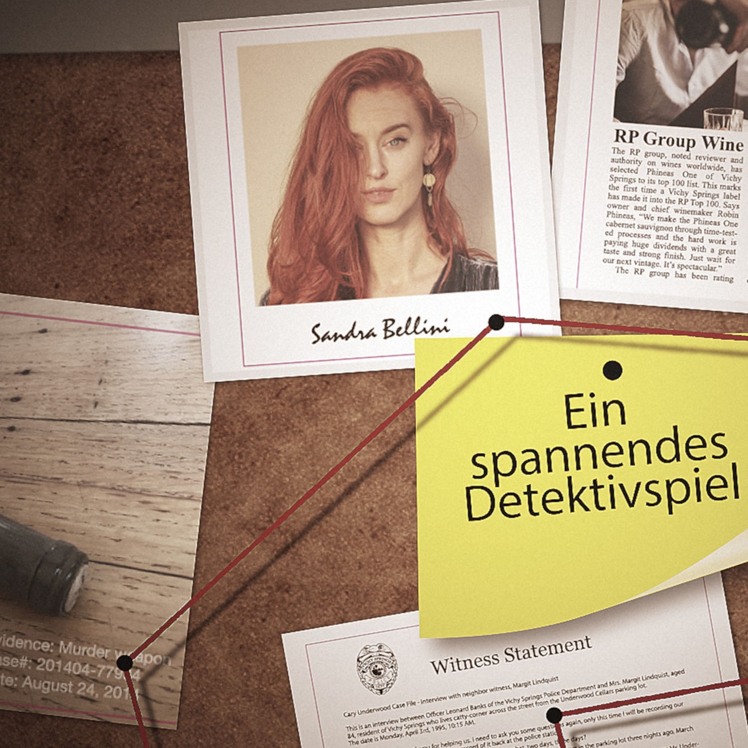 Murder Mystery Case File - Der Tote im Weinkeller - Image 4