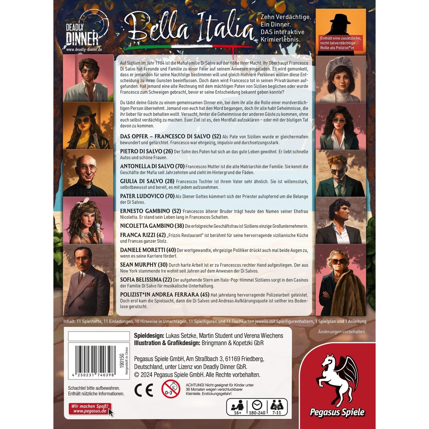 Deadly Dinner - Bella Italia - Image 3