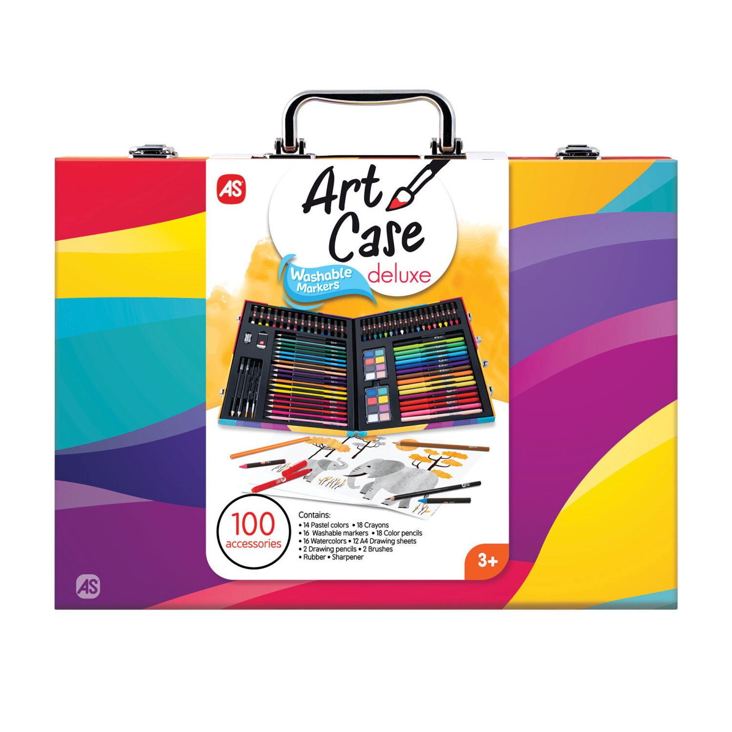 AS Art Case Deluxe - Washable Markers (1038-82050)