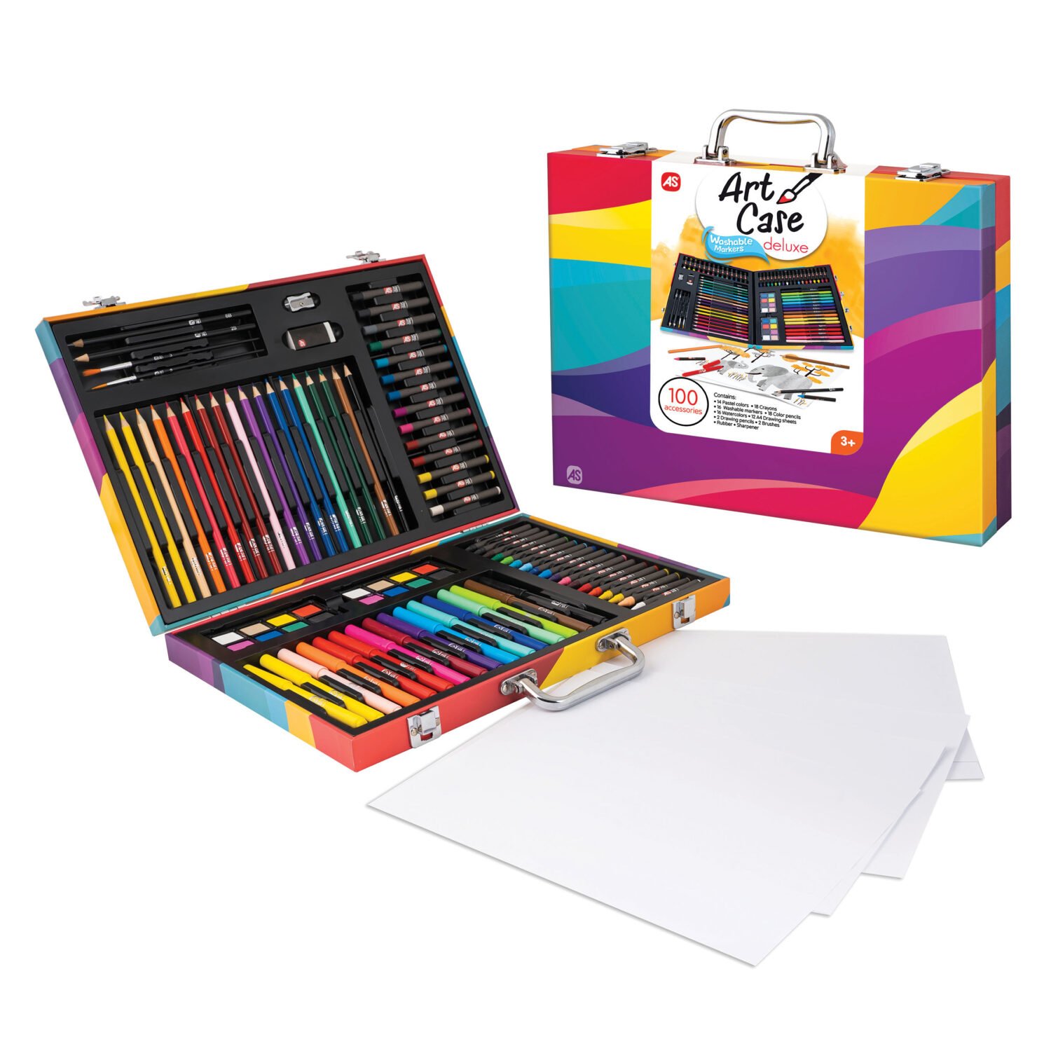 AS Art Case Deluxe - Washable Markers (1038-82050) - Image 3