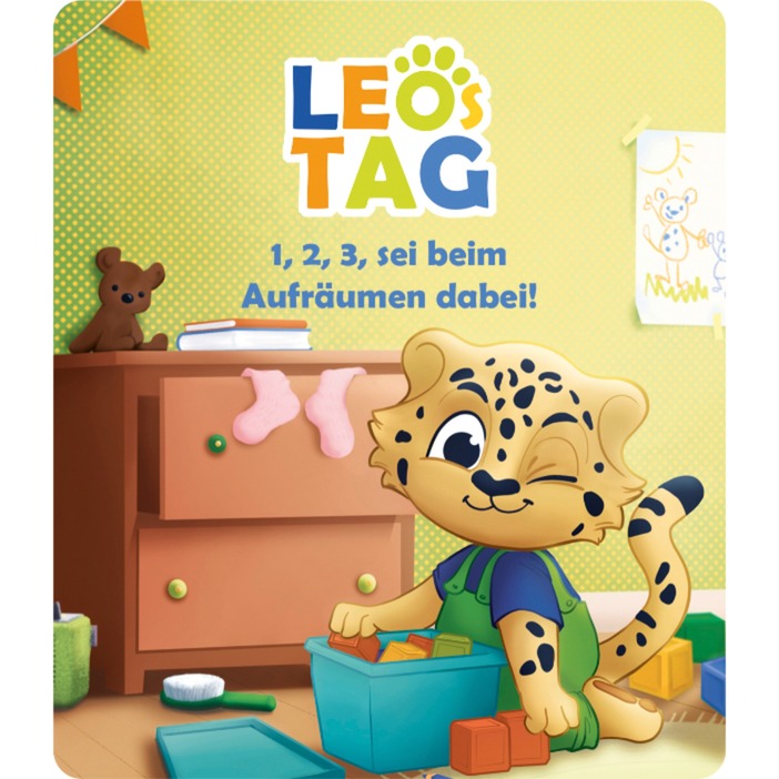 Tonies Leos Tag - 1, 2, 3, sei beim Aufräumen dabei (Hörspiel) - Image 4