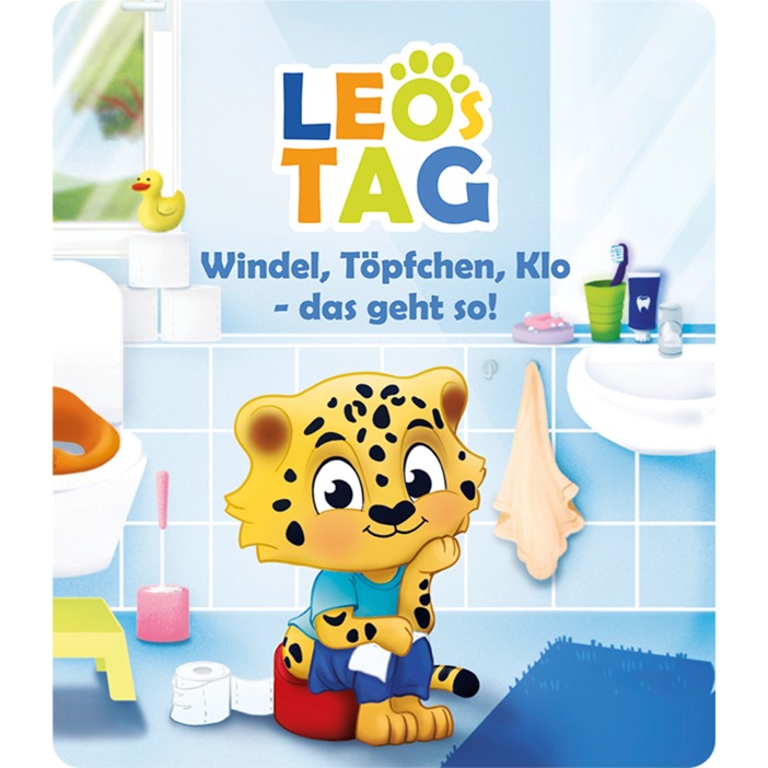 Tonies Leos Tag - Windel, Töpfchen, Klo - das geht so! (Hörspiel mit Liedern) - Image 3