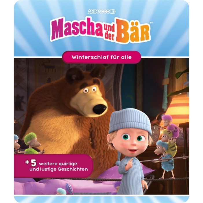 Tonies Mascha und der Bär - Winterschlaf für alle + 5 weitere quirlige und lustige Geschichten (Hörspiel) - Image 4