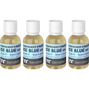Thermaltake TT Premium Concentrate – Ice Blue Coolant Dye (4x 50 ml Bottles)