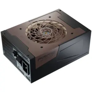 Seasonic PRIME TX-1600 Noctua Edition – 1600W 80 PLUS Titanium Fully Modular Power Supply with Hybrid Fan Control and Dual NF-A12x25 Fans