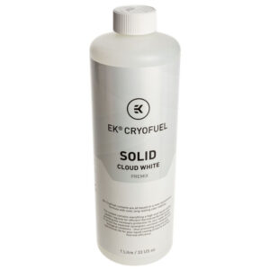 EK Water Blocks EK-CryoFuel Solid Premix – Cloud White (1000ml)