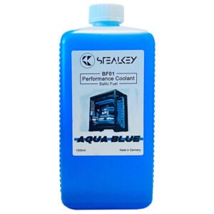 Stealkey Customs Baltic Fuel – Aqua Blue High-Performance Coolant for PC Water Cooling (1000ml)