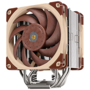 Noctua NH-U12A – 120mm Dual-Fan Premium CPU Cooler (High-End Performance with Full RAM Compatibility)