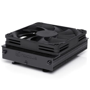 Noctua NH-L9a-AM4 chromax.black – Low-Profile 37mm Cooler for AMD AM4 in All-Black Finish