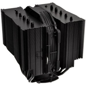 Noctua NH-D15S chromax.black – Asymmetrical Dual-Tower CPU Cooler (Stealth Black, Full PCIe & RAM Clearance)