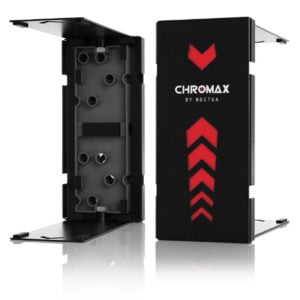 Noctua NA-HC7 chromax.black – Heatsink Cover for NH-U12A Series (All-Black Aluminum, chromax Line)