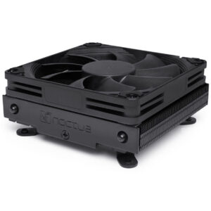 Noctua NH-L9i-17xx chromax.black – Low-Profile CPU Cooler for Intel LGA1700 (All-Black Edition)