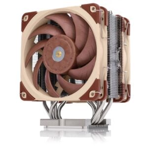 Noctua NH-U12S DX-4677 – 120mm Premium CPU Cooler for Intel Xeon LGA4677 (Server-Optimized, Quiet Operation, Narrow & Square ILM Support)