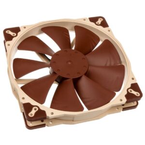 Noctua NF-A20 5V PWM – 200mm Premium Quiet Fan with 5V PWM Control (3-pin to 4-pin Adapter Included)
