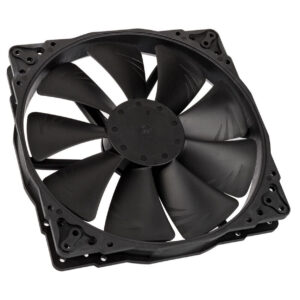 Noctua NF-A20 PWM chromax.black.swap – Premium 200mm PWM Fan with Swappable Vibration Pads