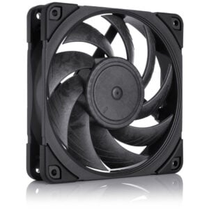 Noctua NF-A12x25 PWM chromax.black.swap – Premium 120mm PWM Fan with Swappable Anti-Vibration Pads
