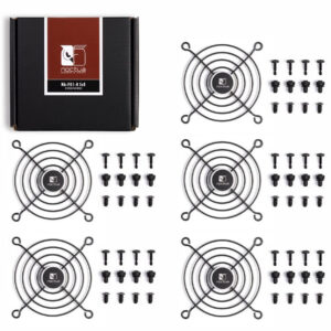Noctua NA-FG1-8 SX5 – 80mm Premium Fan Grill (8-Bend SX5 Wire Design, Optimized Protection & Airflow)