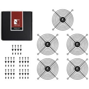 Noctua NA-FG1-12 SX5 – Anti-Vibration Fan Gaskets for 120mm Fans (5-Pack)