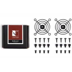 Noctua NA-FG1-6 SX2 – 60mm Fan Grill Set with Offset Mounting and Tool-Free Installation (2-Pack)
