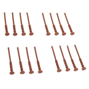 Noctua NA-SAV4 – Anti-Vibration Mounts for Chromax Fans (Black, 16x Vibration Dampers for Fan Corners)