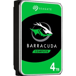 Seagate Barracuda 4 TB – 3.5" Internal HDD SATA 6 Gb/s (ST4000DM004)