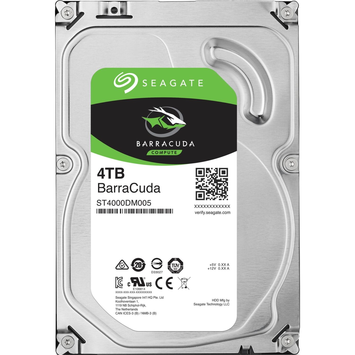 Seagate Barracuda 4 TB – 3.5" Internal HDD SATA 6 Gb/s (ST4000DM004) - Image 3
