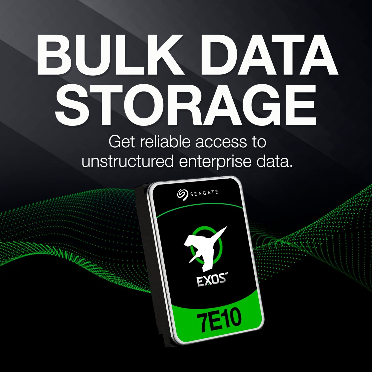 Seagate Exos X18 10 TB – Enterprise HDD 3.5" SATA 6 Gb/s (ST10000NM017B) - Image 3