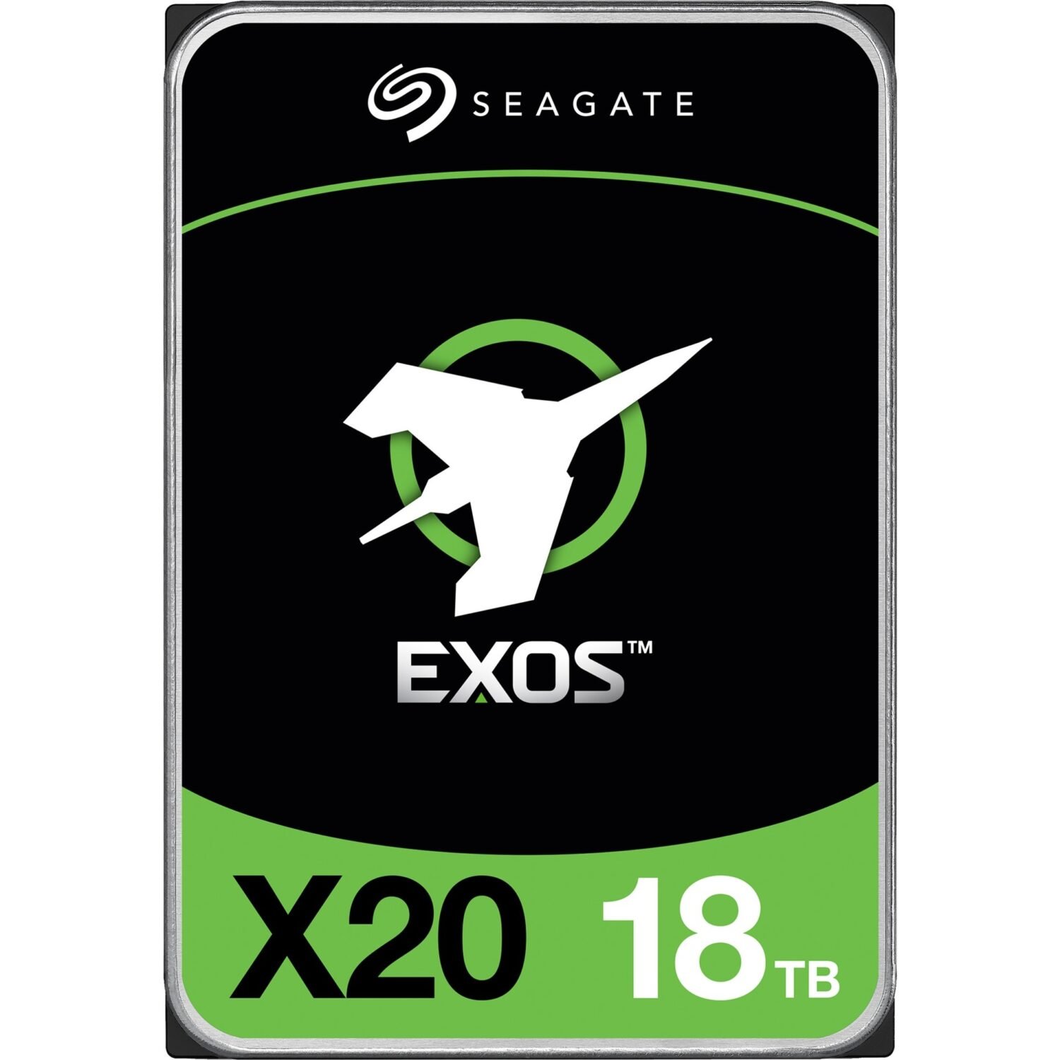 Seagate Exos X18 18 TB – Enterprise HDD 3.5" SATA 6 Gb/s (ST18000NM003D)