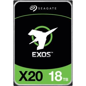 Seagate Exos X18 18 TB – Enterprise HDD 3.5" SATA 6 Gb/s (ST18000NM003D)