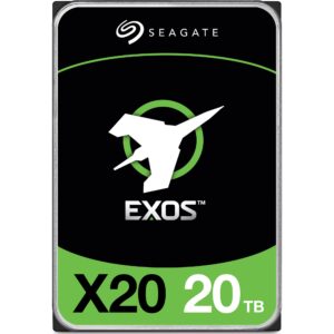 Seagate Exos X20 20 TB – Enterprise HDD 3.5" SATA 6 Gb/s (ST20000NM007D)