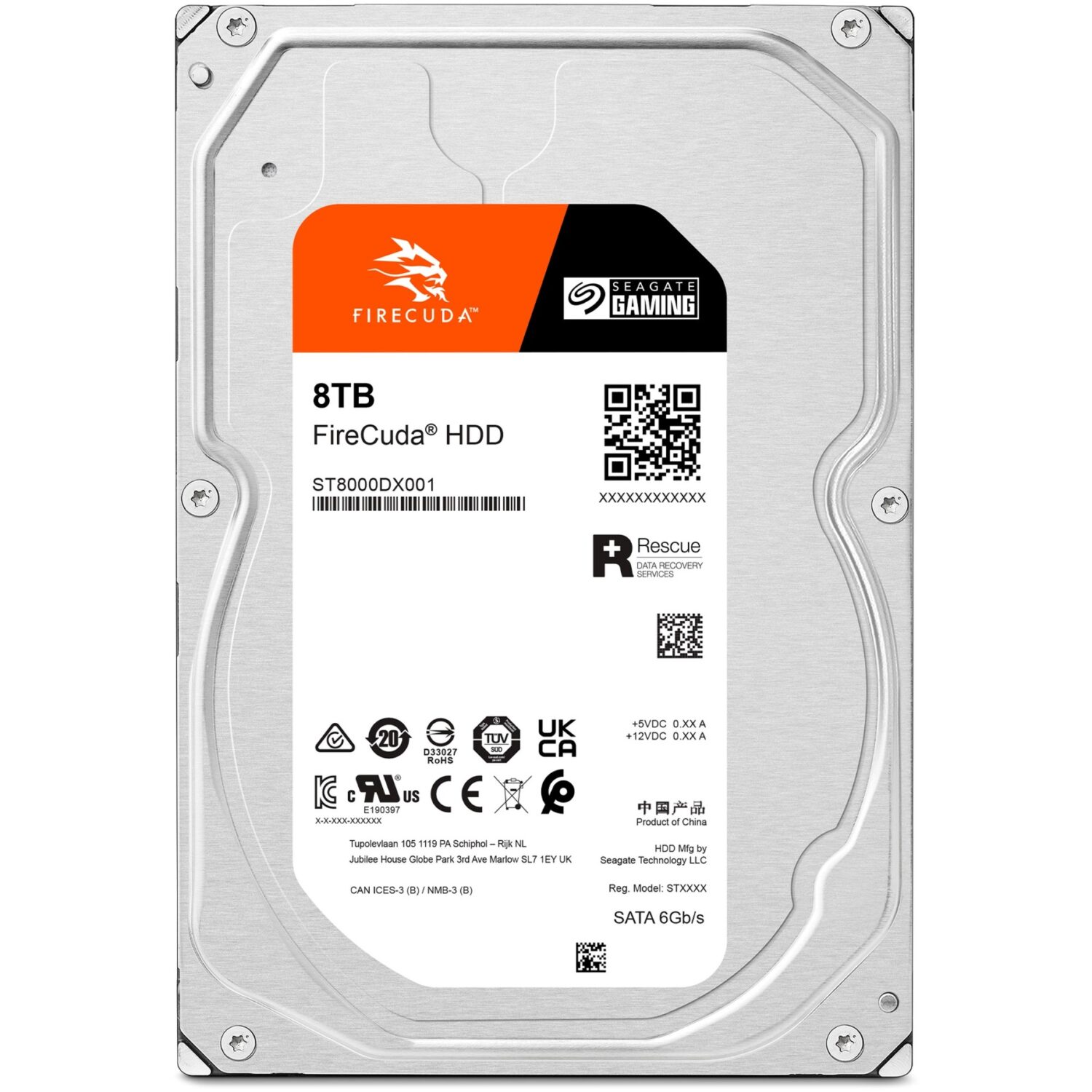 Seagate Desktop HDD 8 TB – 3.5" SATA 6 Gb/s (ST8000DXA01) - Image 2