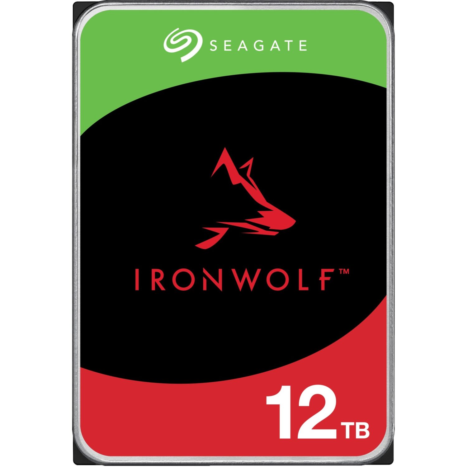 Seagate IronWolf NAS 12 TB – 3.5" SATA 6 Gb/s, CMR (ST12000VN0008)