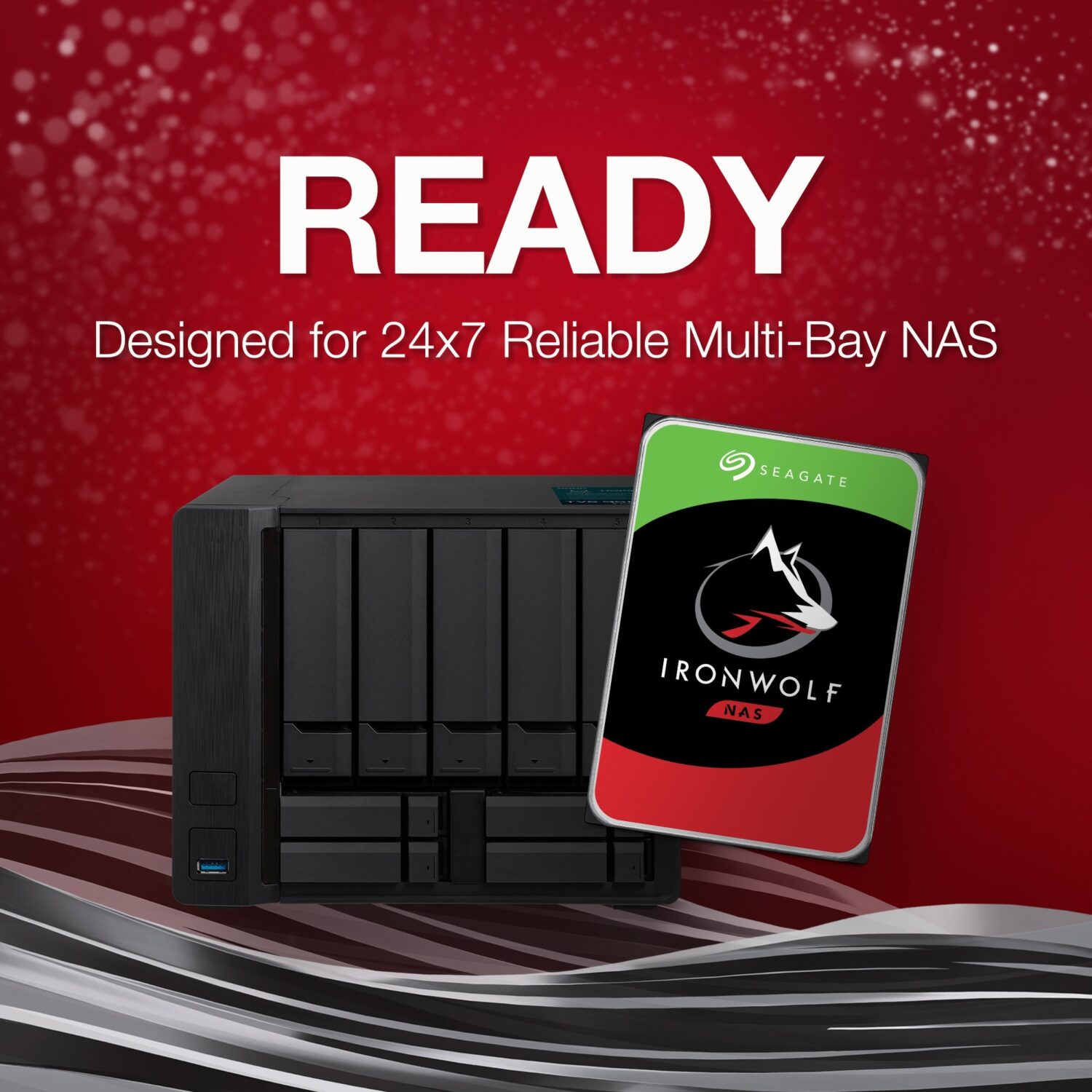 Seagate IronWolf NAS 3 TB – 3.5" SATA 6 Gb/s, CMR (ST3000VN006) - Image 3