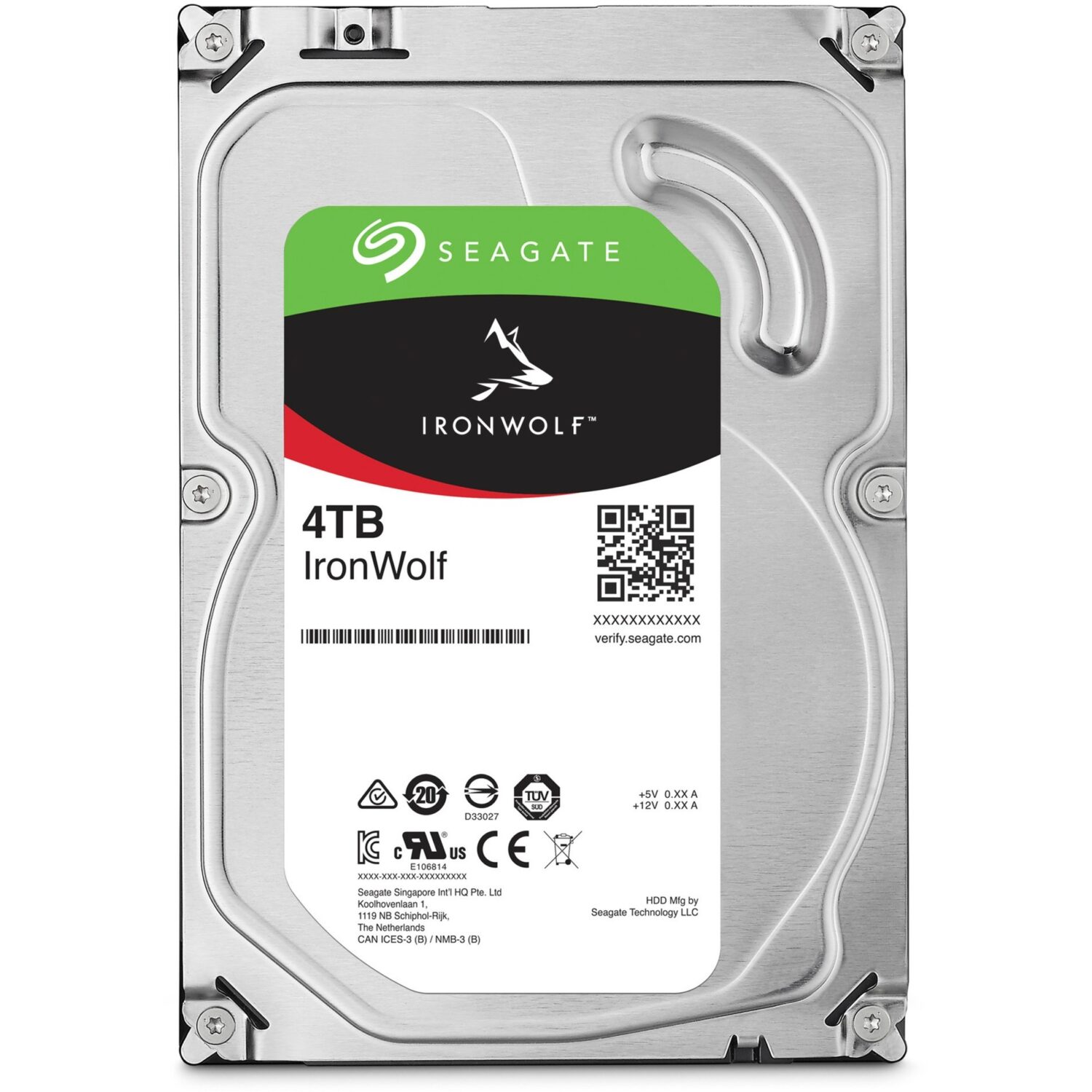 Seagate IronWolf NAS 4 TB – 3.5" SATA 6 Gb/s, CMR (ST4000VN006) - Image 2