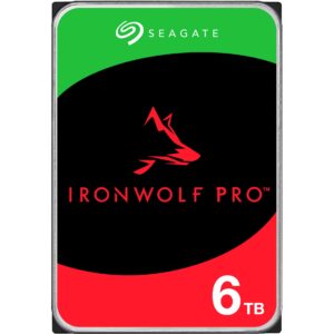 Seagate IronWolf Pro NAS 6 TB – CMR 3.5" SATA 6 Gb/s (ST6000NT001)