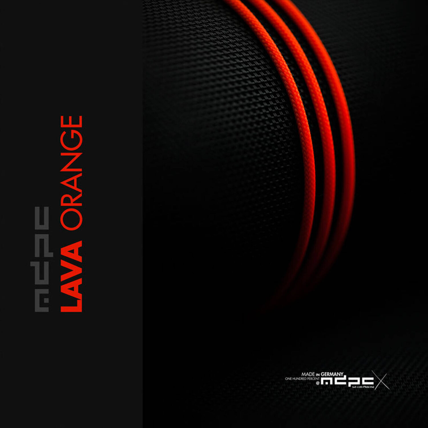 MDPC-X Sleeve XTC - Lava-Orange, 1m