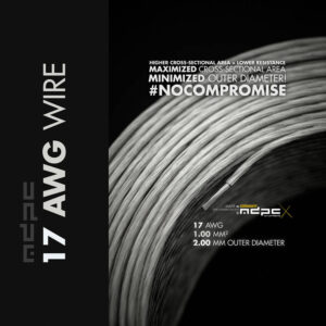 MDPC-X 17 AWG Hook-Up Wire Transparent, 1m