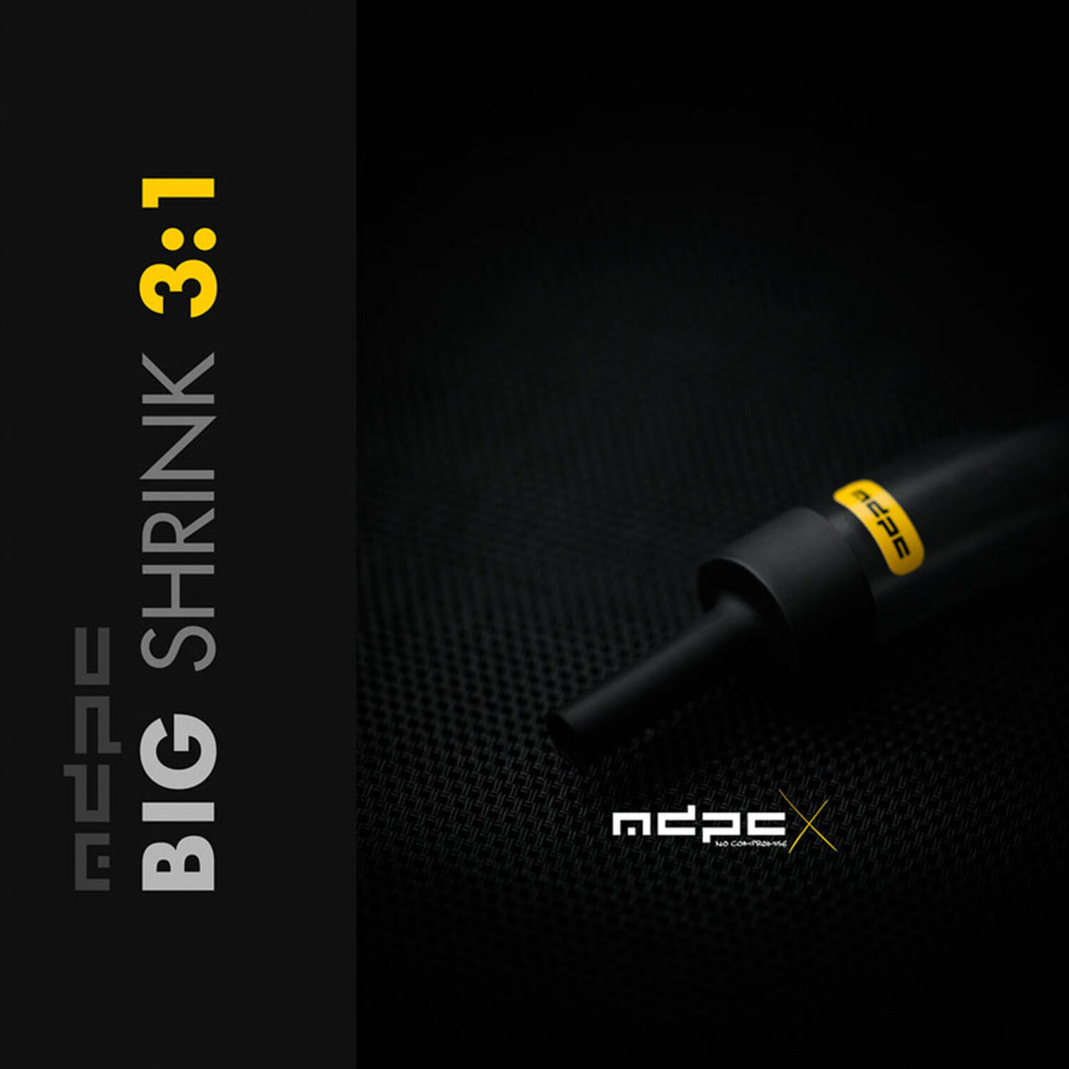 MDPC-X Heatshrink 3:1 BIG - Anthracite, 0,20m
