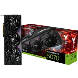 Gainward GeForce RTX 5070 Phoenix-S – DLSS 4 + Triple Fan + 12GB GDDR6X Graphics Card